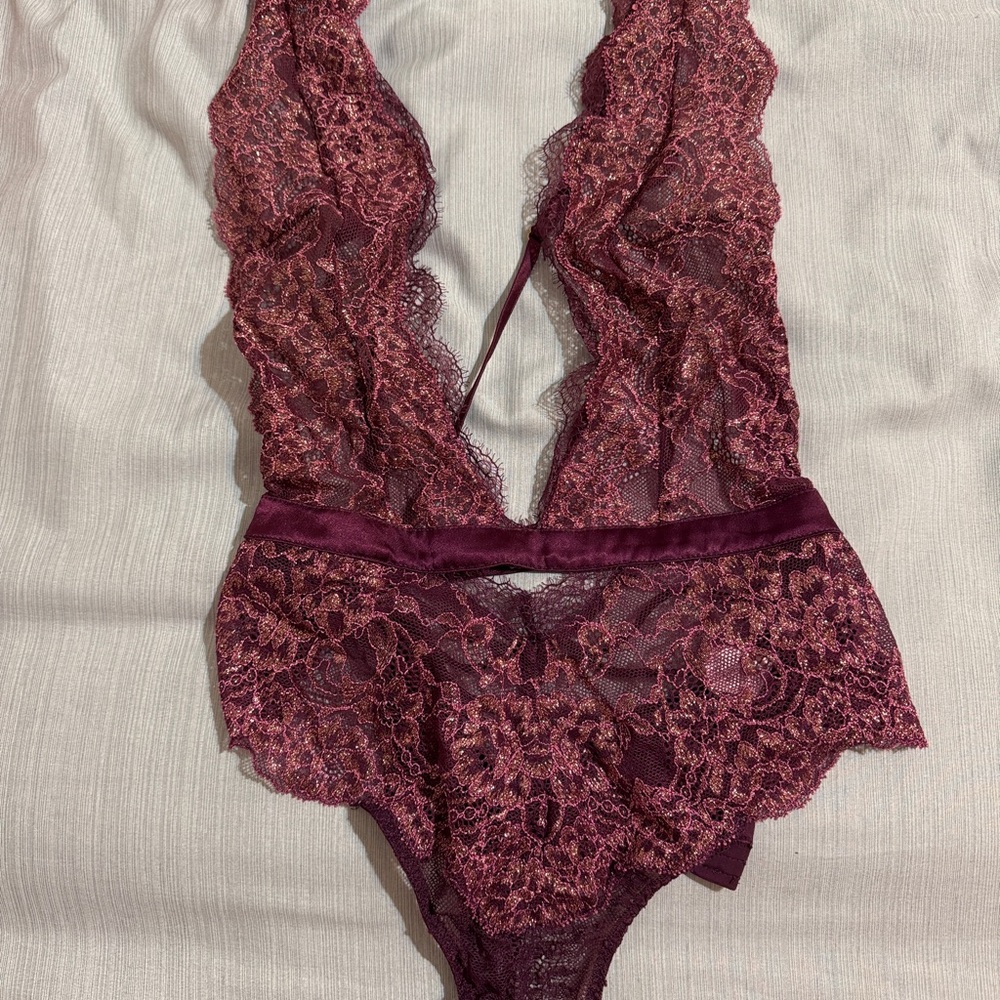 Victoria's Secret Red Lace Panties
